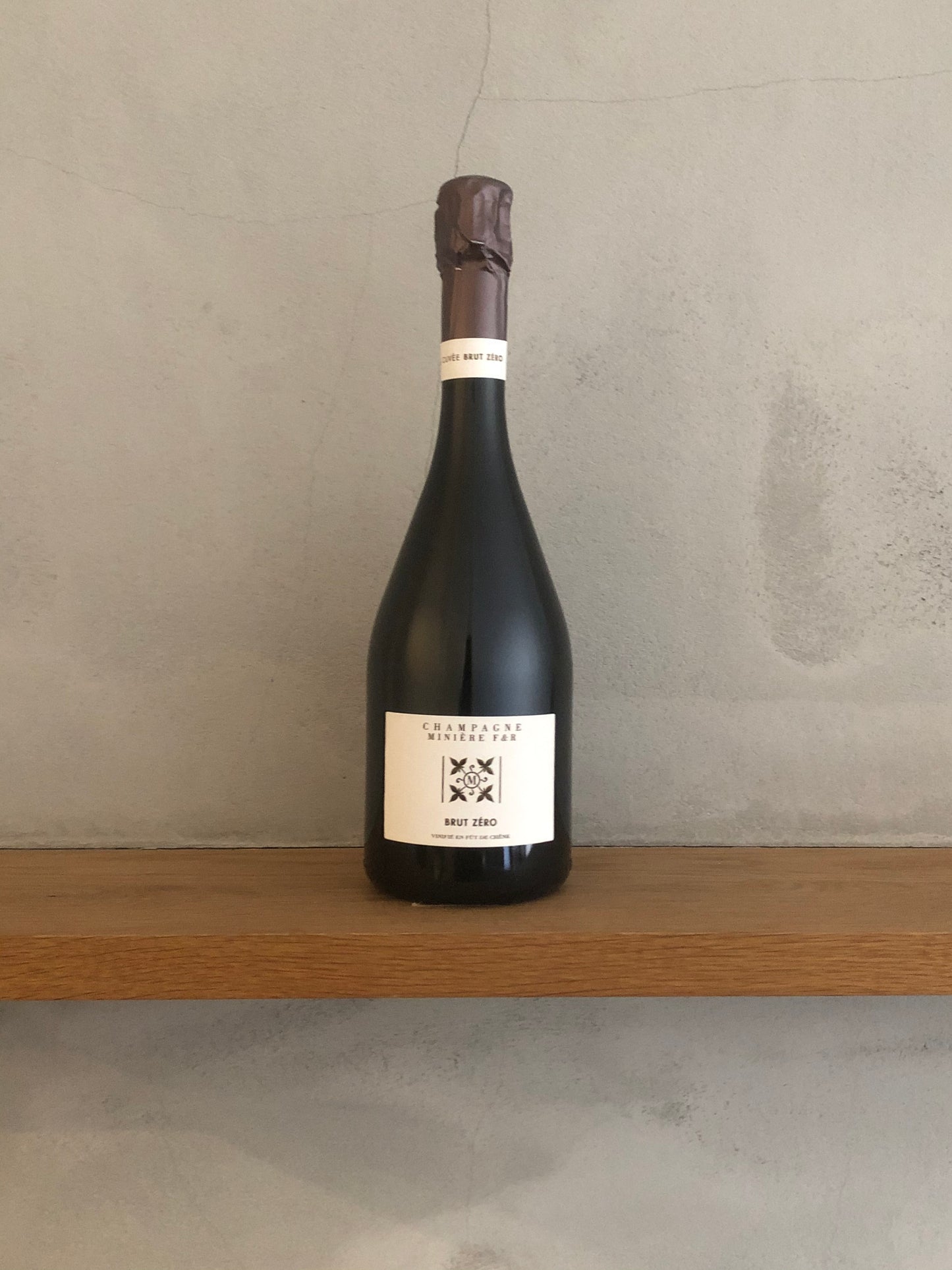 〇ブリュット・ゼロ NV / ミニエール F&R