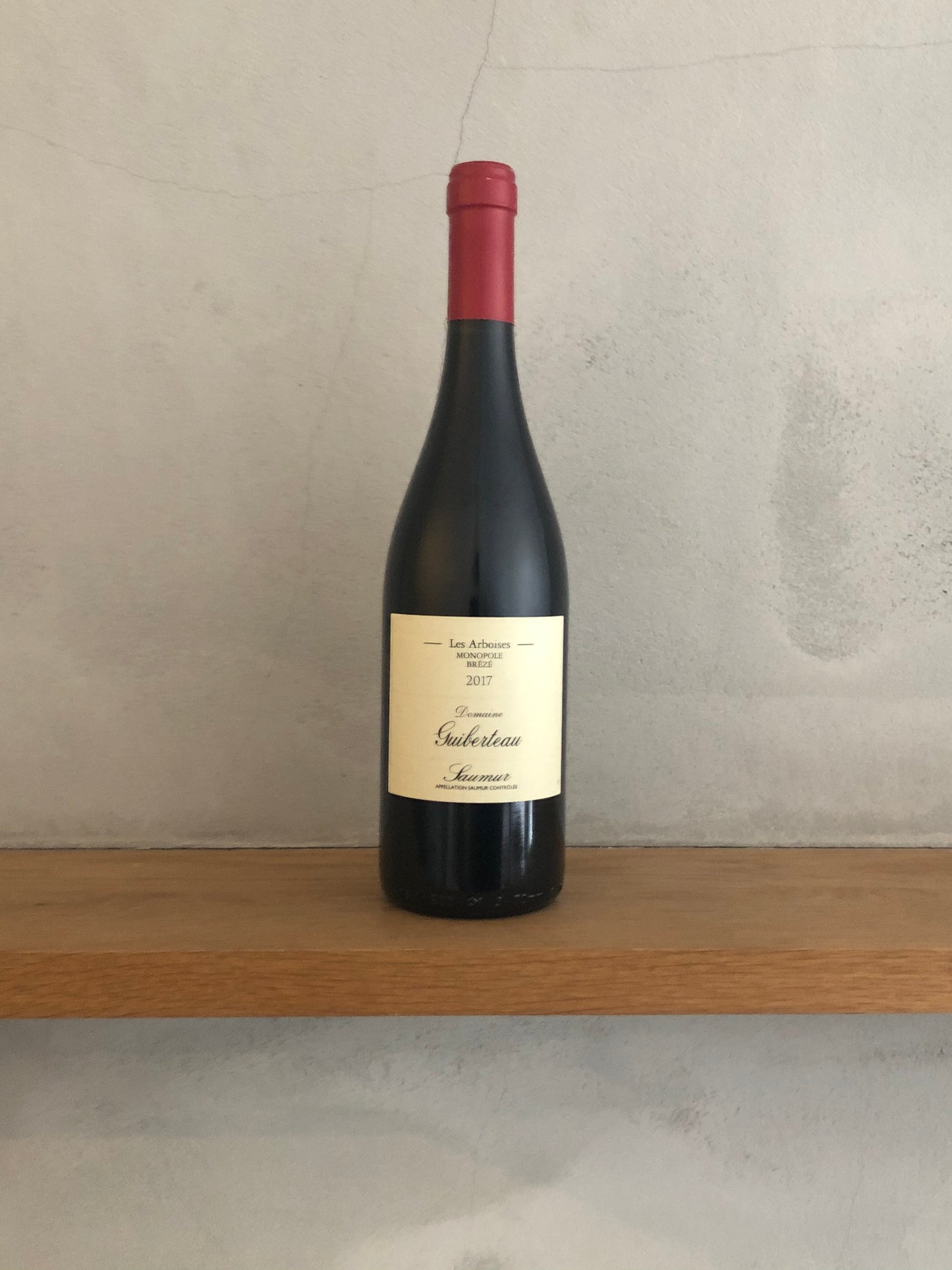 〇ソーミュール・ルージュ　レ・ザルボワーズ　モノポール　ブレゼ　2017 / ドメーヌ・ギベルトー