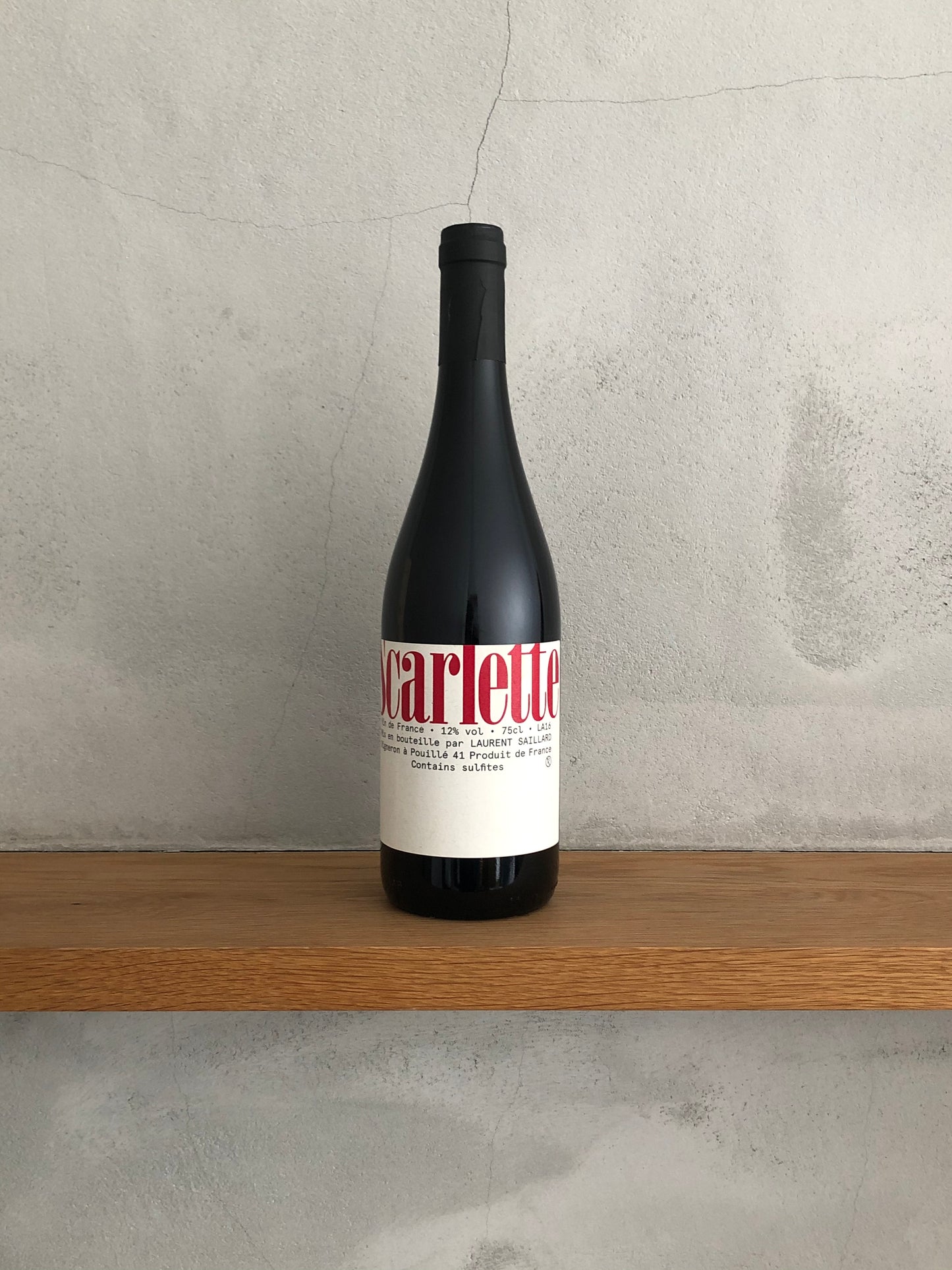 〇VdF・ルージュ・スカーレット 2016 / ローラン・サイヤール