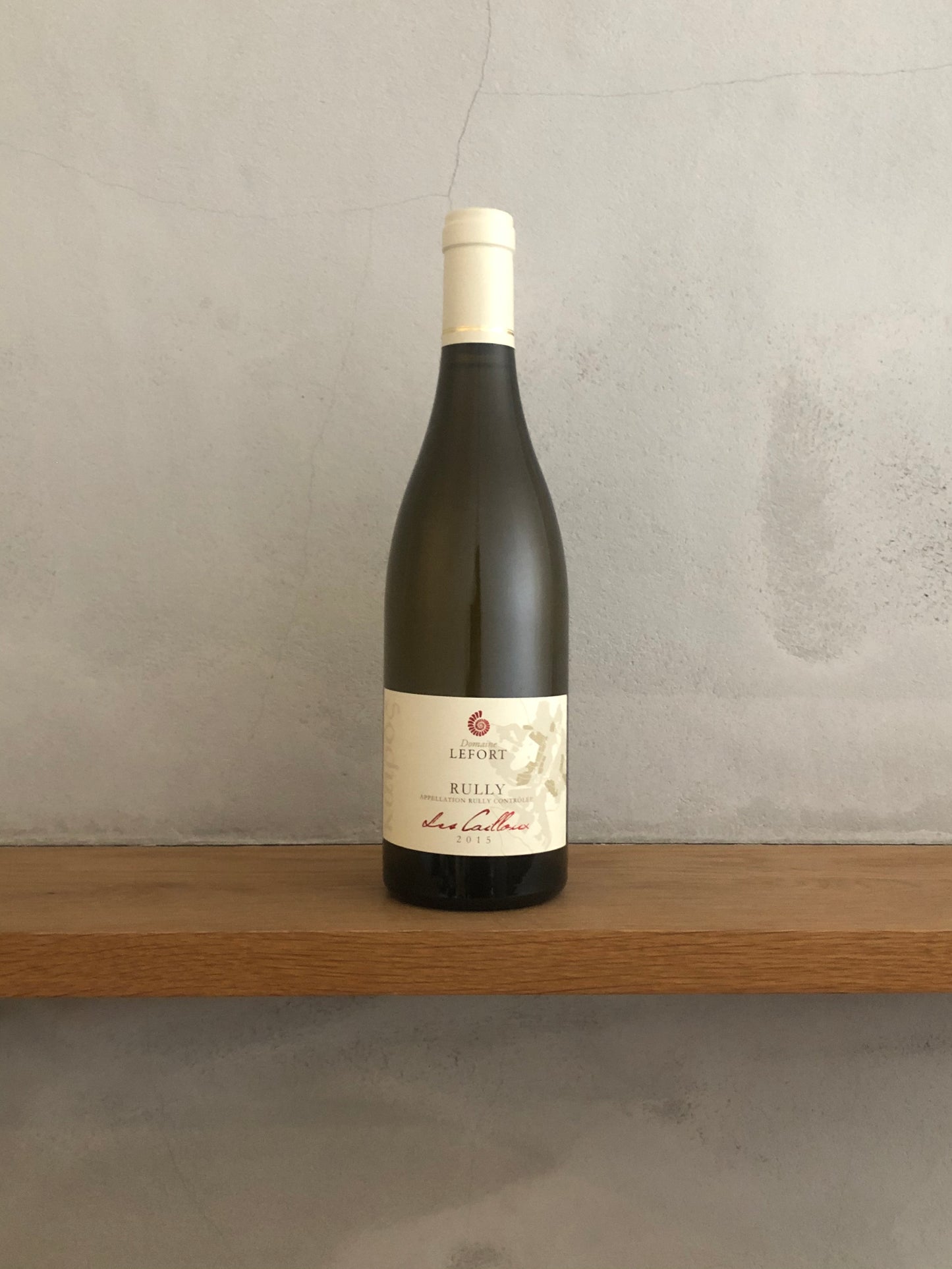 〇リュリー・ブラン・レ・カイヨ　2015 / ドメーヌ ルフォー