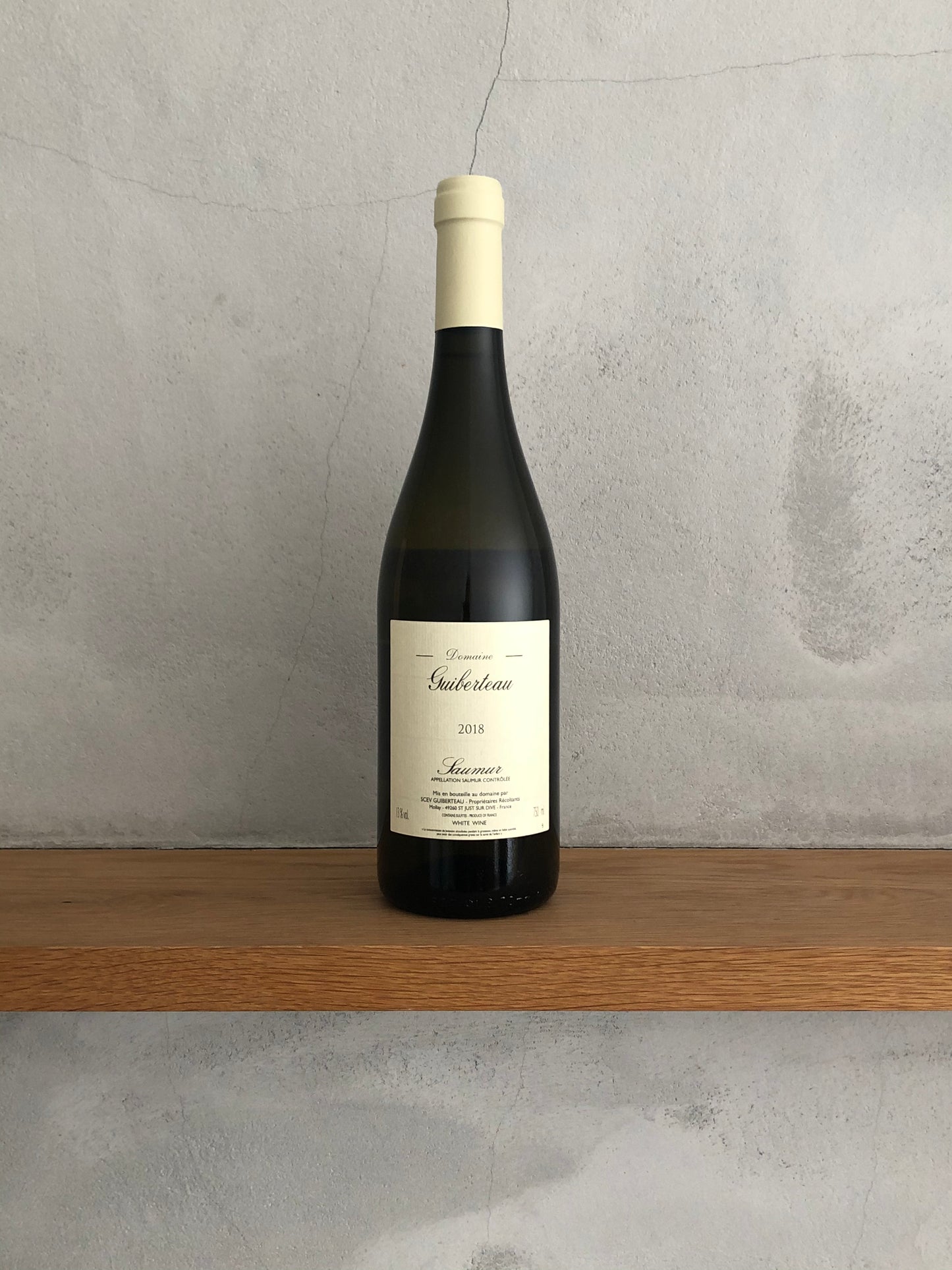 ○ソーミュール・ブラン 2018 / ドメーヌ・ギベルトー