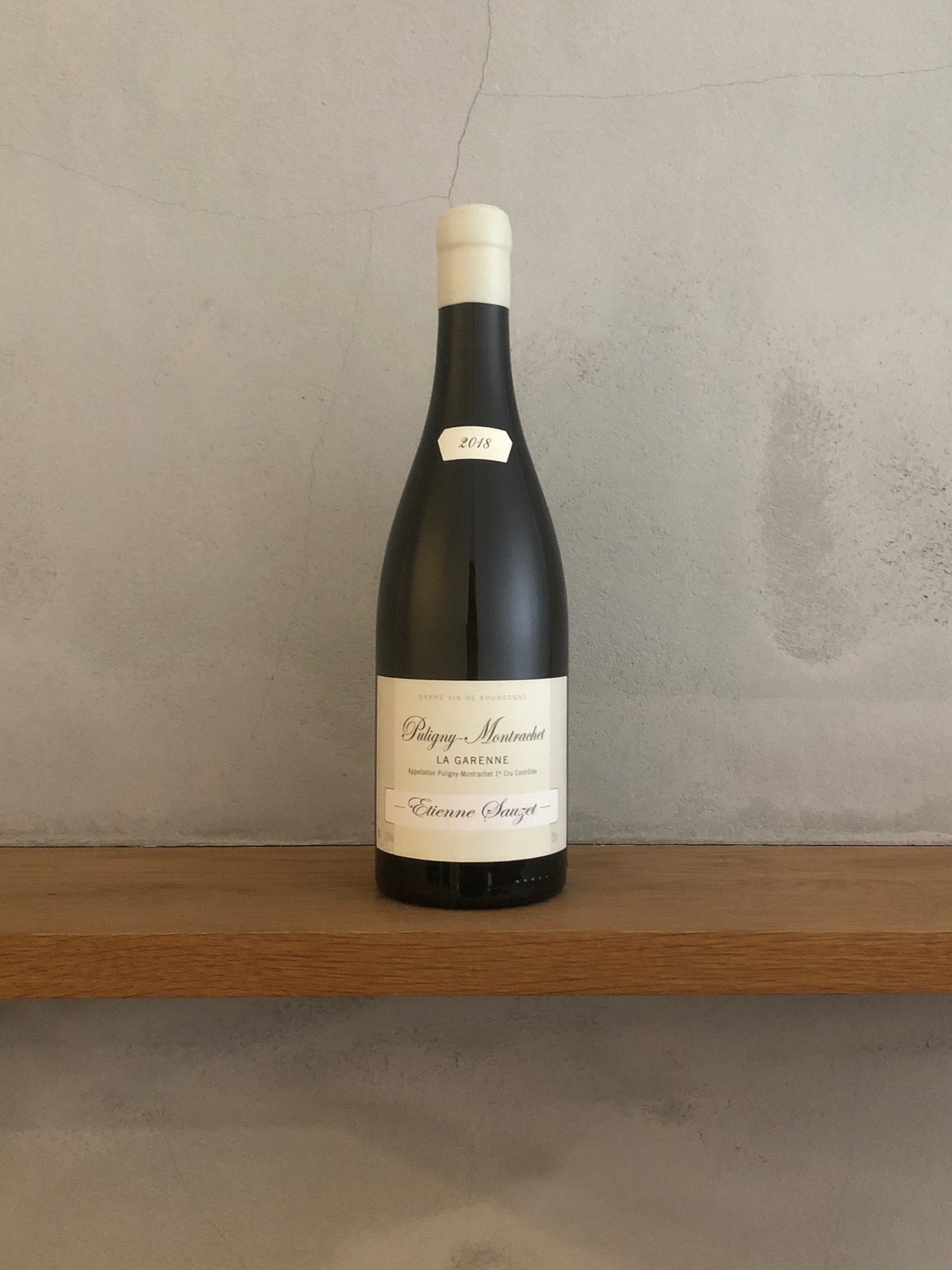 〇ピュリニー・モンラッシェ 1erラ・ガレンヌ 2018 / エティエンヌ・ソゼ