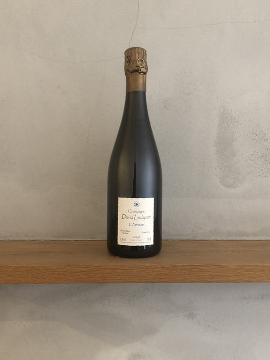 〇シャンパーニュ1erクリュ キュヴェ・ラルティストNV(2014） / ダヴィッド・レクラパール