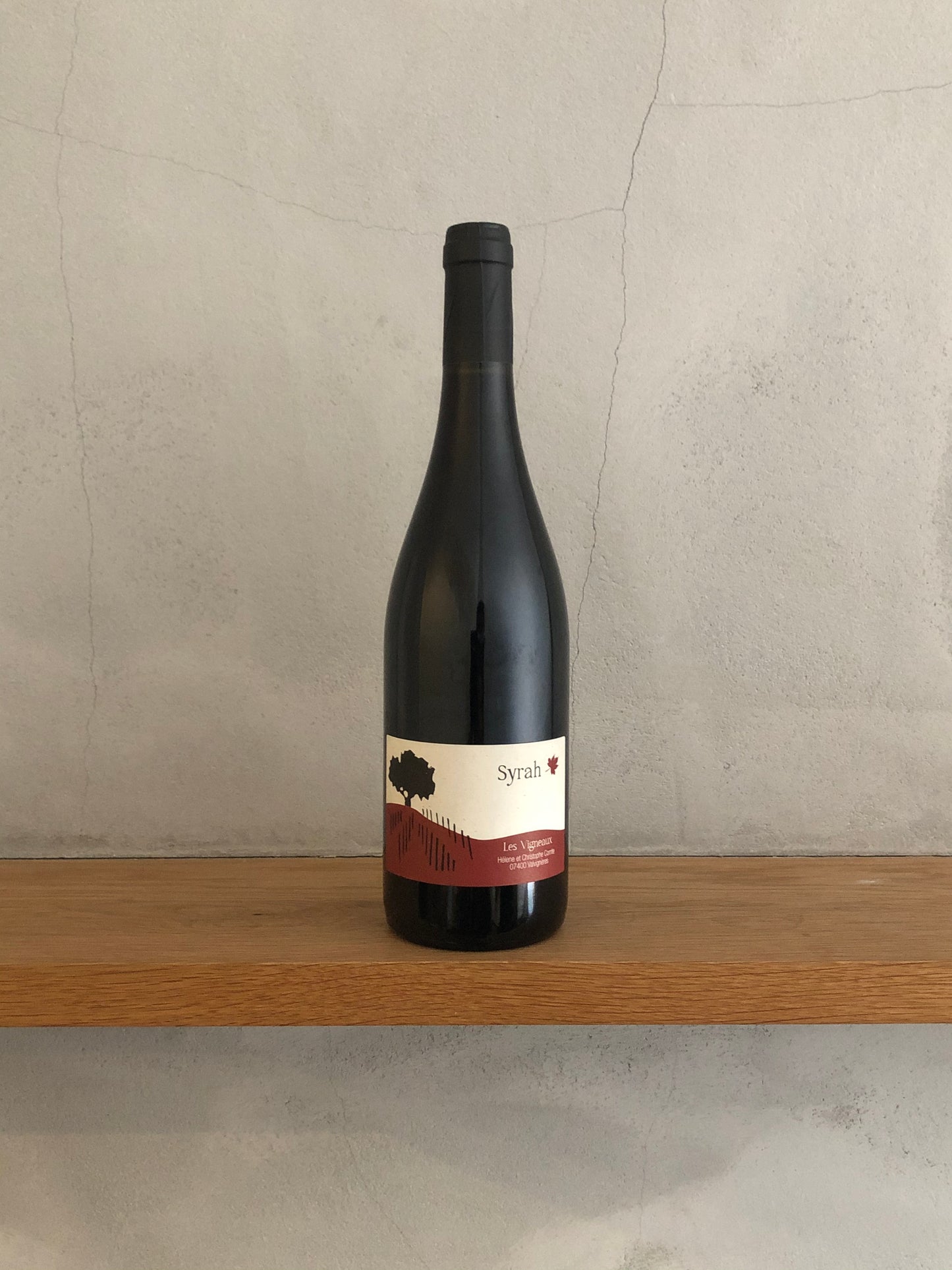 〇VdF・ルージュ・シラー2014 / ドメーヌ・レ・ヴィニョー