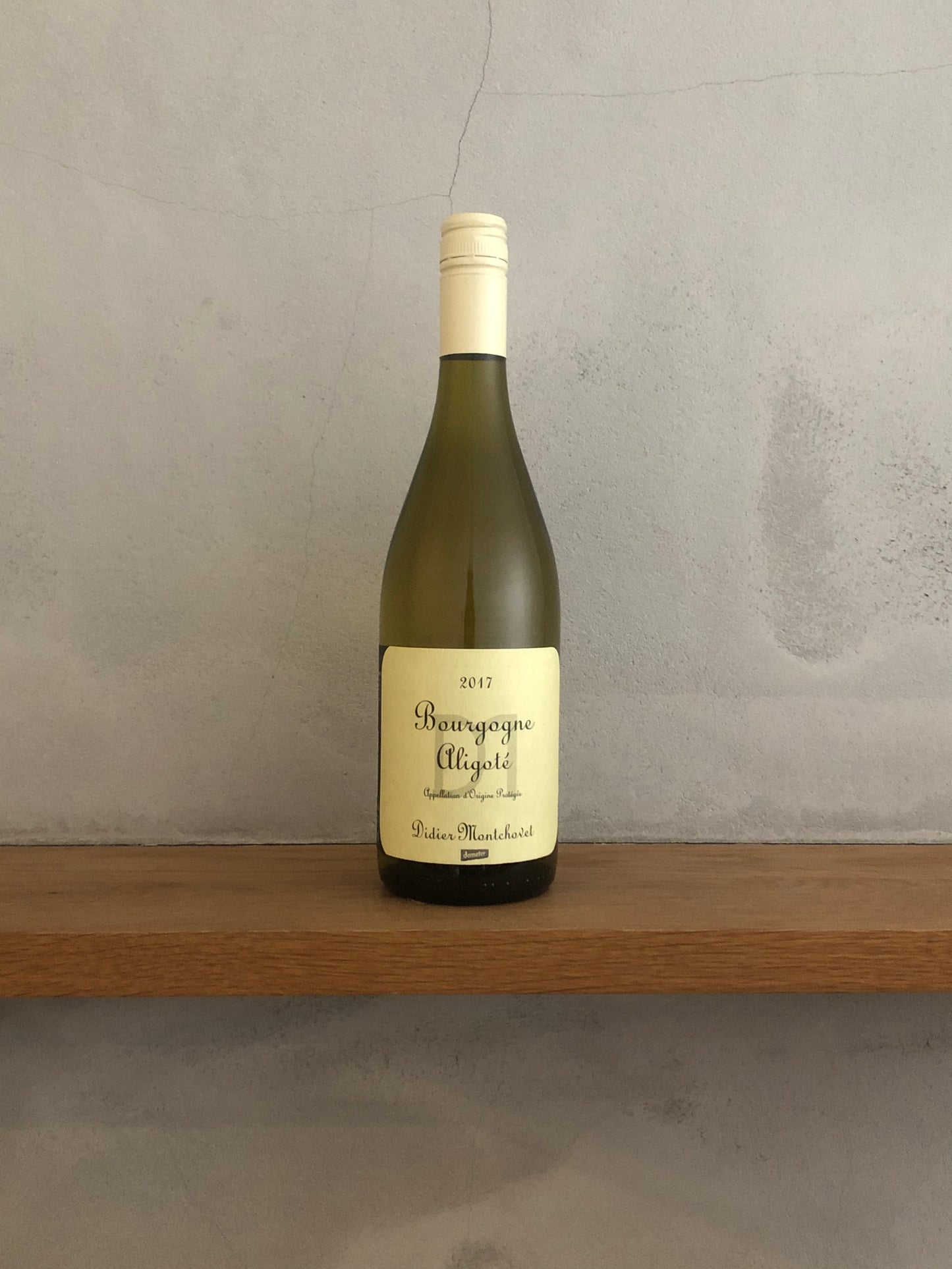 〇ブルゴーニュ・アリゴテ 2017 / ドメーヌ・ディディエ・モンショヴェ