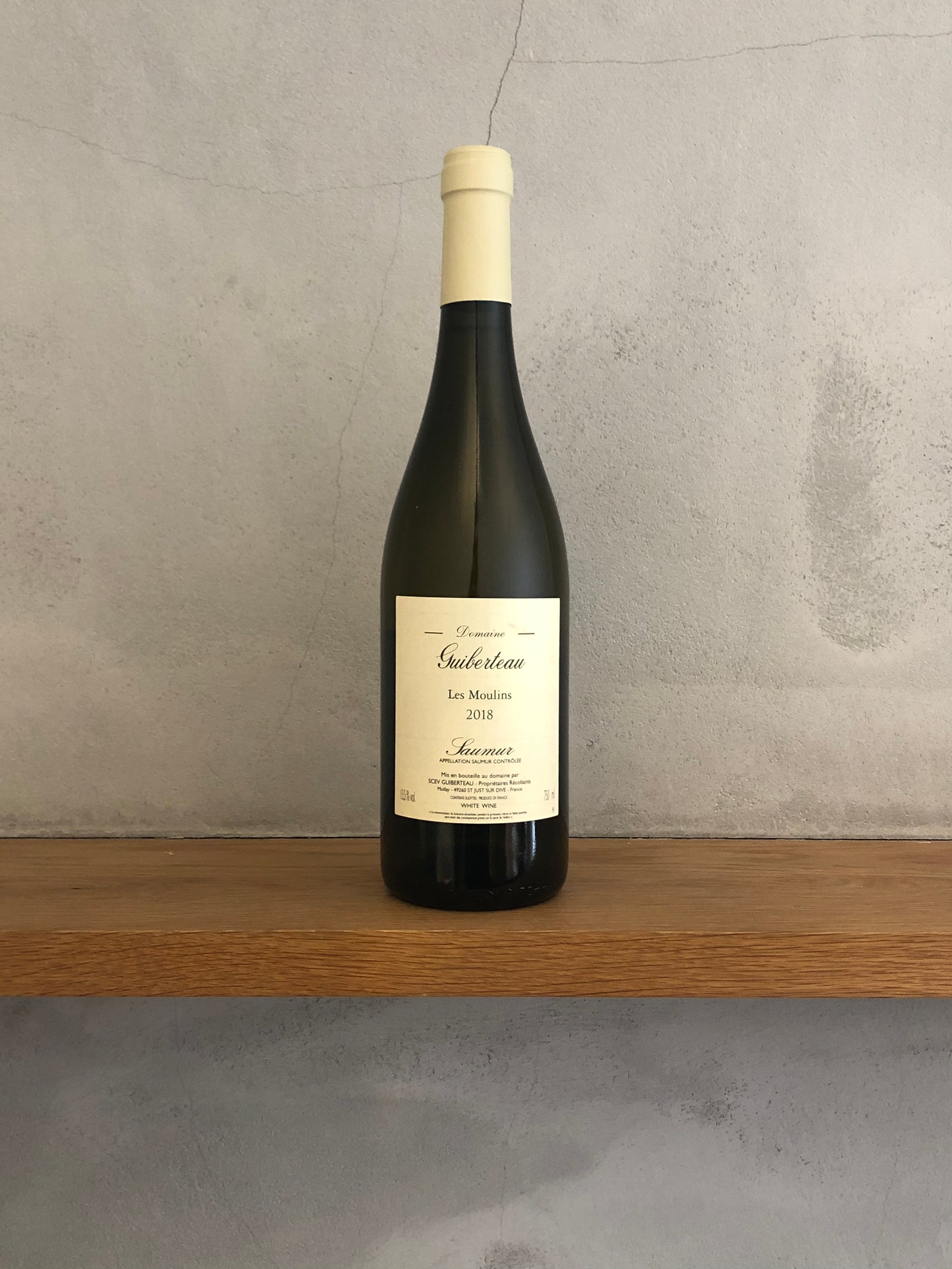 〇ソーミュール・ブラン レ・ムーラン 2018 / ドメーヌ・ギベルトー