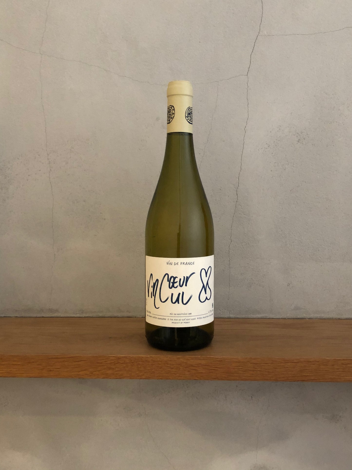 ヴァンクゥール・ヴァンキュ・ブラン 2018 / ピエール=オリヴィエ・ボノーム