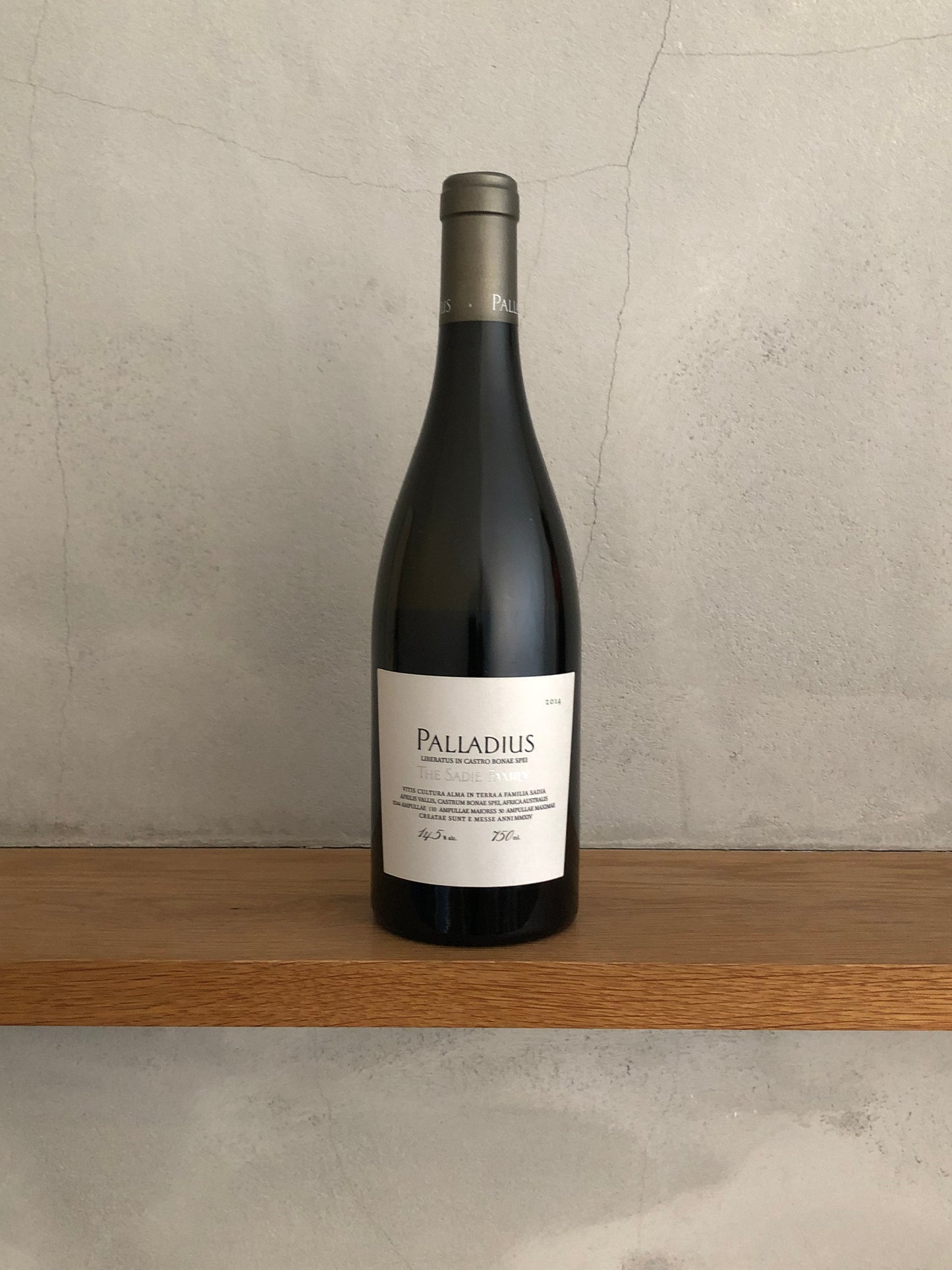 W.O. ・スワートランド・パラディウス 2014 / ザ・サディ・ファミリー・ワインズ