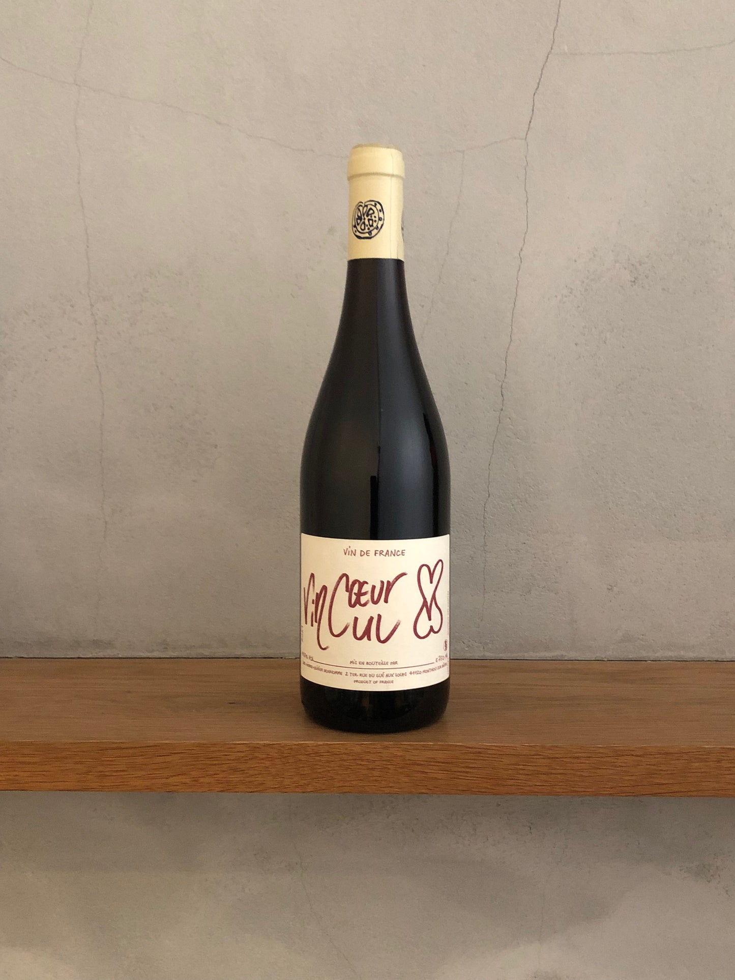 ヴァンクゥール・ヴァンキュ・ルージュ 2021 / ピエール=オリヴィエ・ボノーム