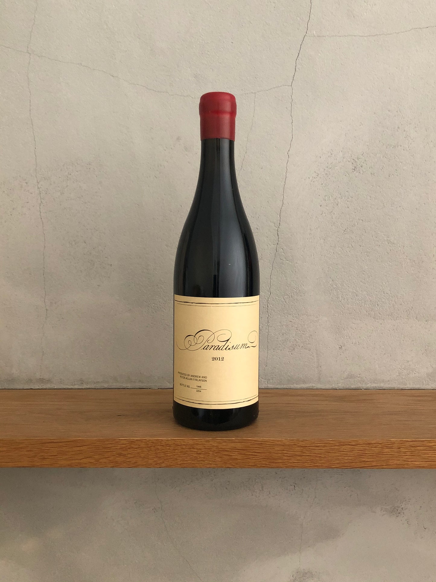 パラディサム ピノノワール 2012 / クリスタルム