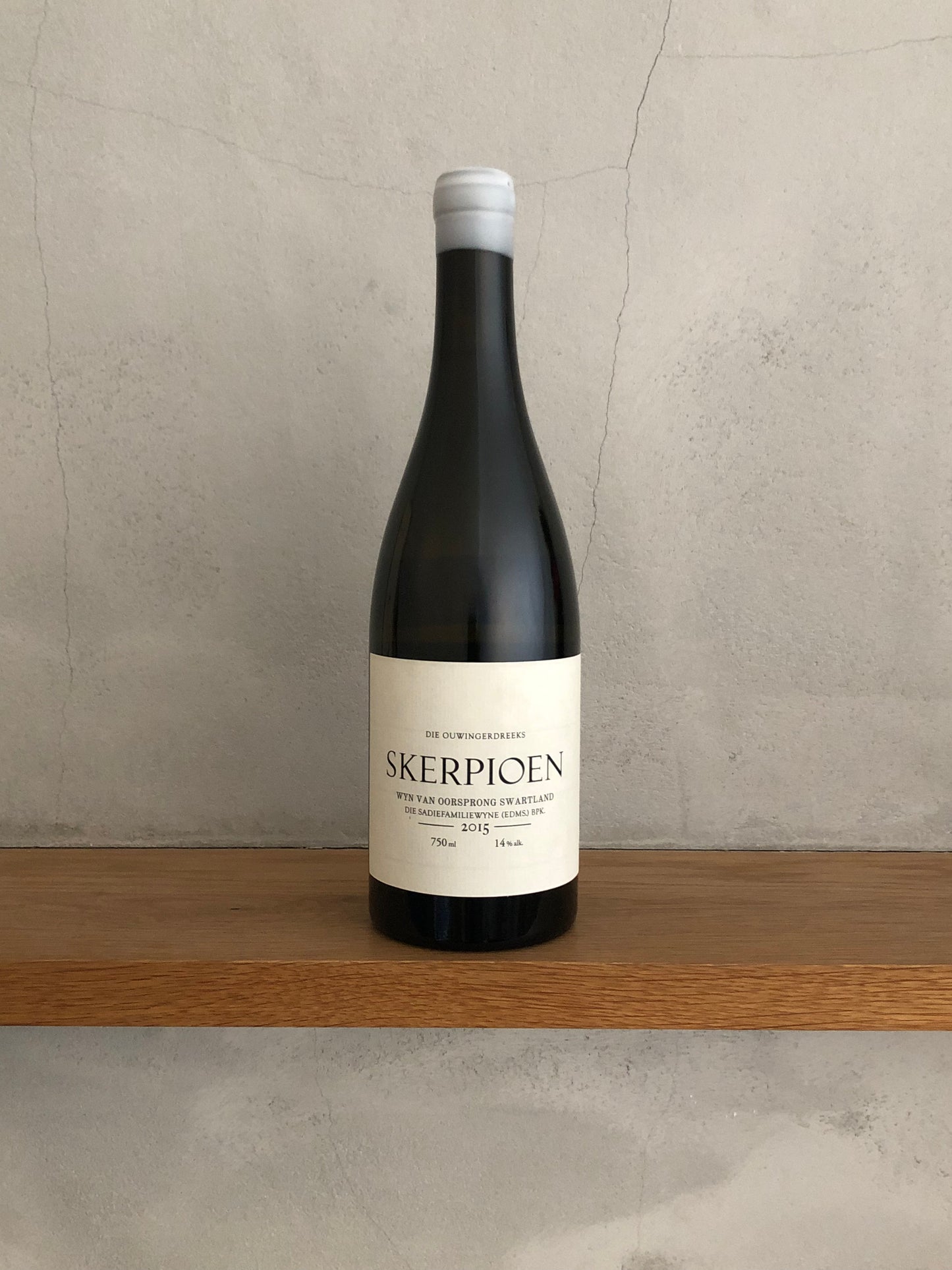 W.O. ・スワートランド・スケルピオン2015 / ザ・サディ・ファミリー・ワインズ