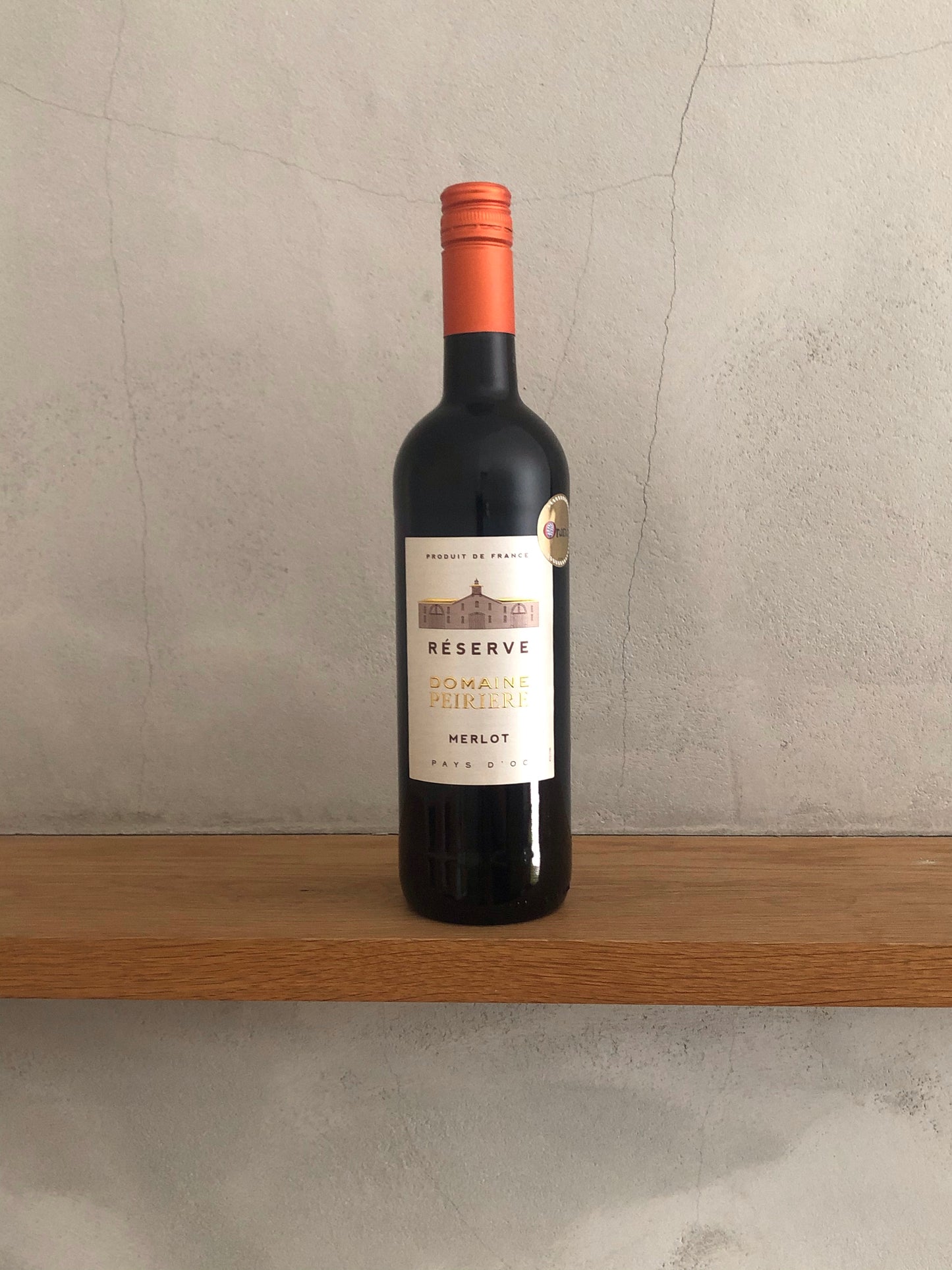 レゼルヴ メルロー2019/ドメーヌ ペイリエール