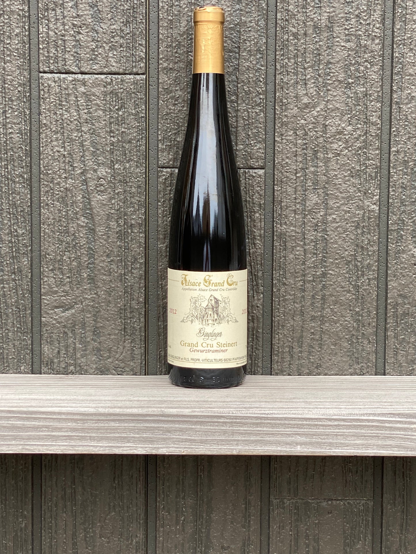 グランクリュ ゲヴュルツトラミネール 2012 / ドメーヌ・ガングランジェ