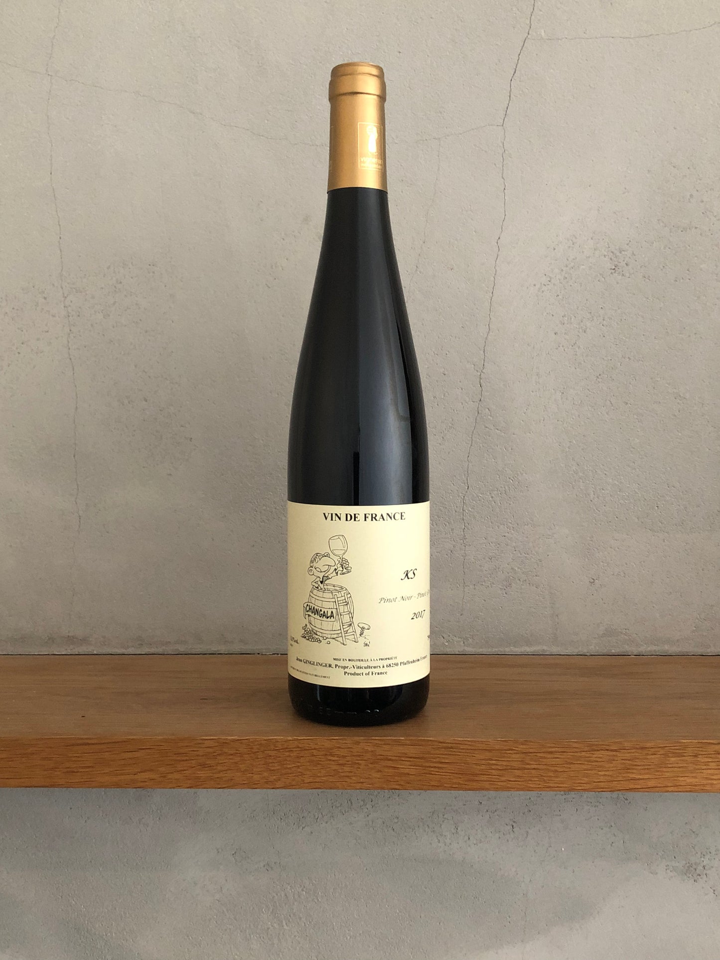 ピノノワール KS 2017 / ドメーヌ・ガングランジェ
