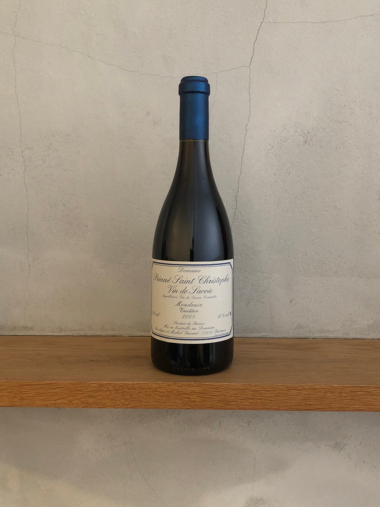 ヴァン・ド・サヴォワ・ルージュ　モンドゥーズ・トラディシオン2005  / ドメーヌ・プリウレ・サン・クリストフ