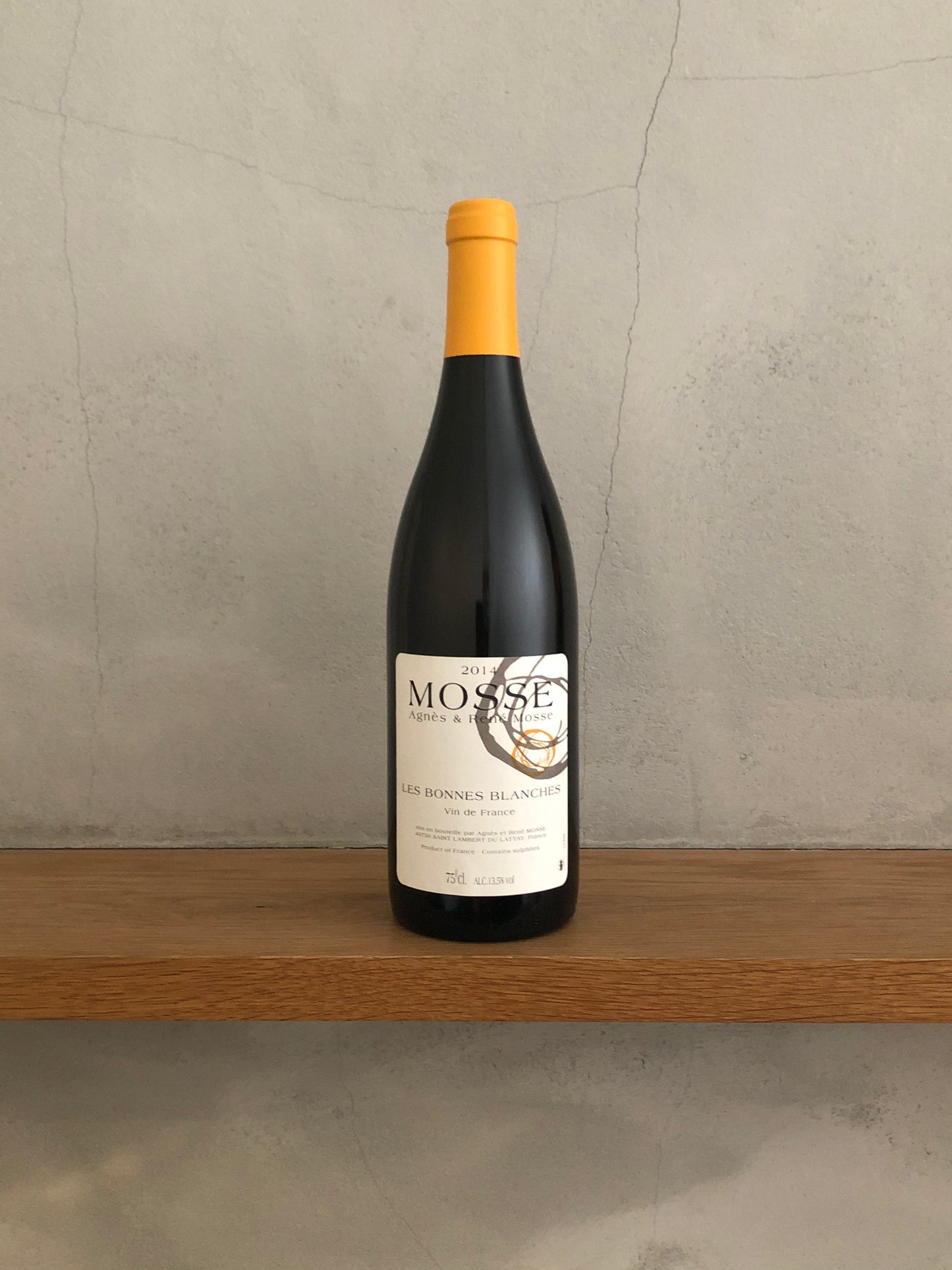 レ・ボンヌ・ブランシュ 2014 / ドメーヌ モス