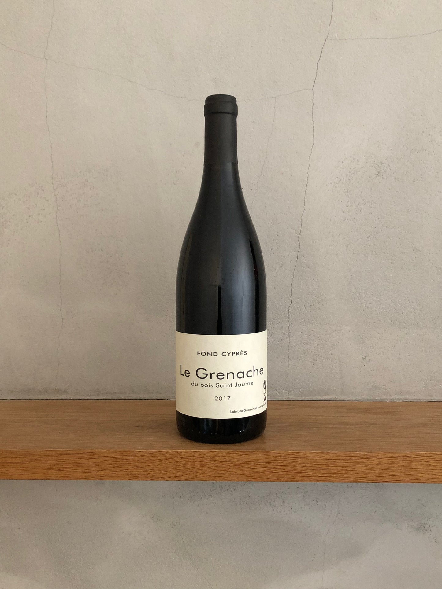 グルナッシュ デュ・ボワ・サンジョーム 2017 / ドメーヌ・フォン・シプレ