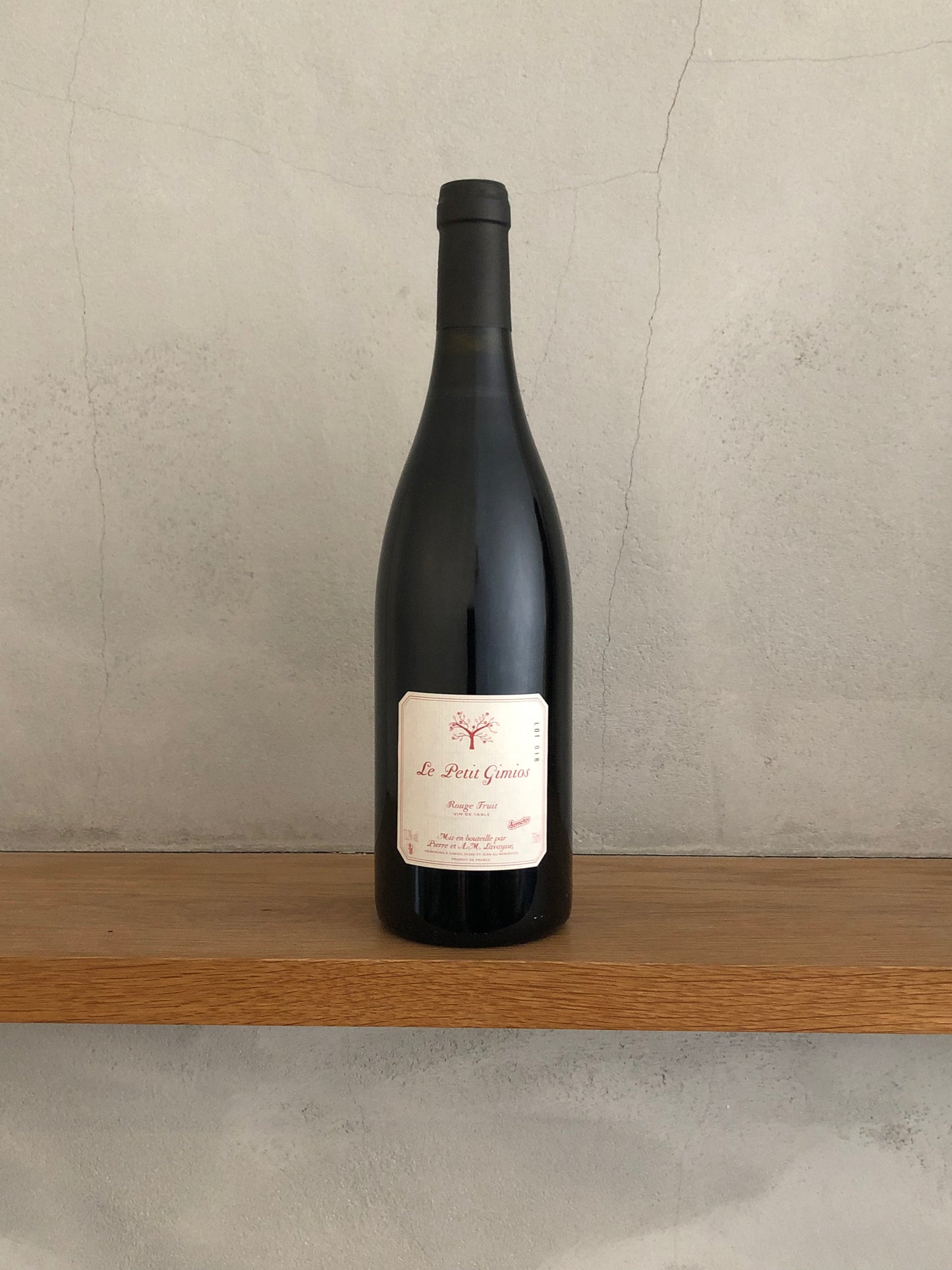 ルージュ・フリュイ 2018 / ル・プティ・ドメーヌ・ド・ジミオ