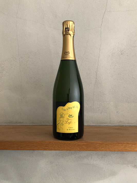 シャンパーニュ　キュヴェ・ド・レゼルヴ  (2014)/ ジャン・クリストフ・ガルニエ