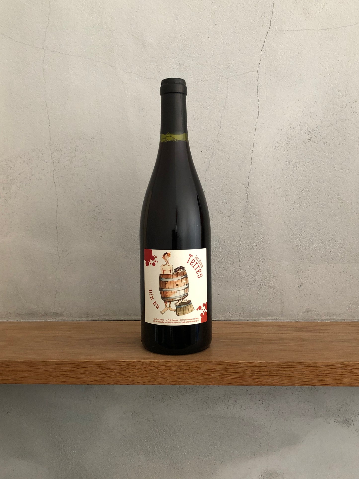 ヴァン・ニュ・ルージュ 2017　/ ドメーヌ・レ・ドゥー・テール